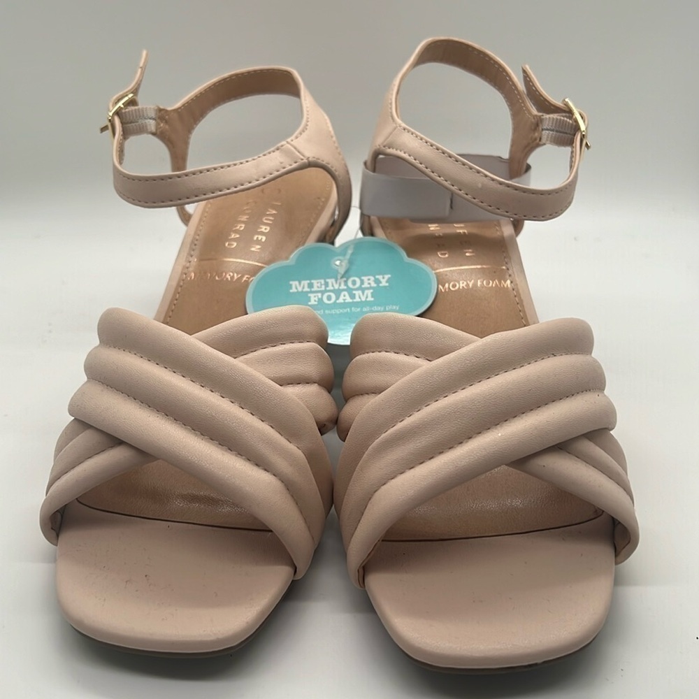 Lauren Conrad cream colored heels. New with tags.